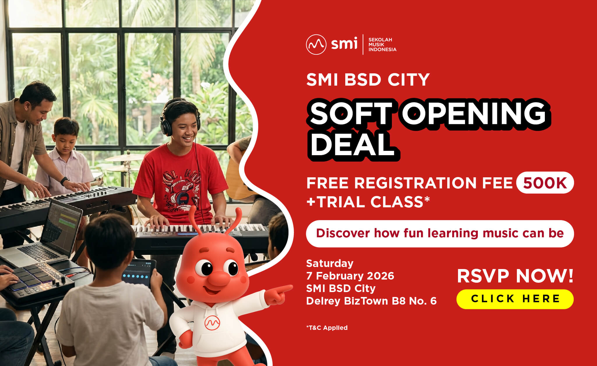 smi bsd grand opening